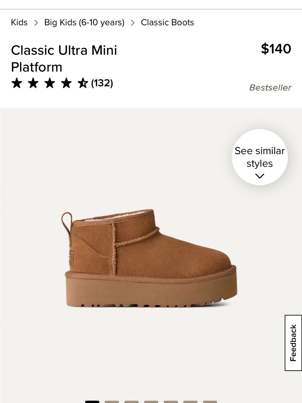 UGG Classic Ultra Mini Platform Boot